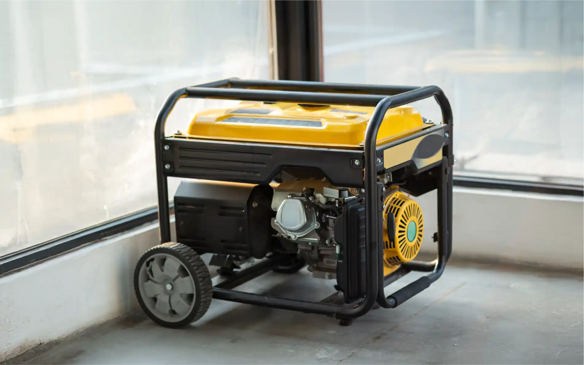 工事現場等で発電機を使用する際の一酸化炭素中毒未然防止に！